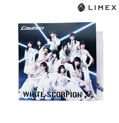 WHITES CORPION / 1stミニアルバム「Caution」 CDジャケットと歌詞カード